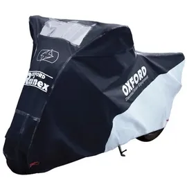 Oxford Rainex Motorrad Abdeckplane Schwarz Grau Größe S