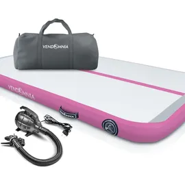 Vendomnia TRACK Matte - aufblasbar, Tumbling Gymnastikmatte, Turnmatte, Trainingsmatte, Fitnessmatte