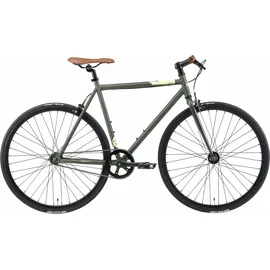 Bikestar Single Speed 28 Zoll RH 53 cm anthrazit/beige