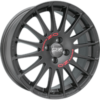 OZ Superturismo GT 7x16 ET37 - LK4/100 ML68 Alufelge schwarz