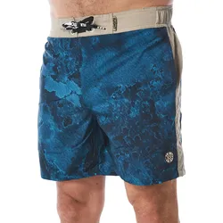 Boardshort WATERWORLD - POLYESTER STRETCH - SCHNELLTROCKNEND BLAU M