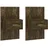 vidaXL Hängenachtschrank 2 Stk. 3410 x 32,5 x 1820 cm Braun