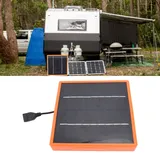 Tragbares Solarpanel [solarladegerät] Monokristallin 10w 5v Usb Für Wandern, Camping Und Reisen