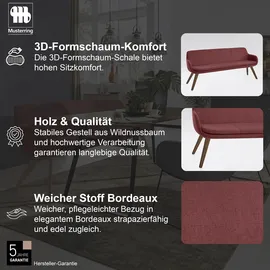 Musterring Essbank Tavia Rot 220 x 87 x 66 cm