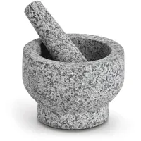 Zeller Mörser Grau, Stein, 14x10x14 cm,