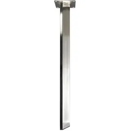 Hettich Tischbein 6,0 x 6,0 x 71 cm Edelstahl-Optik
