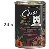 Cesar Natural Goodness reich an Rind 24 x 400 g