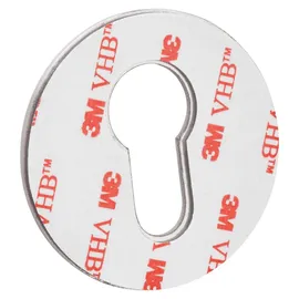 SOTech Türbeschlag Kleberosette rund Ø 55 mm Edelstahl Satin