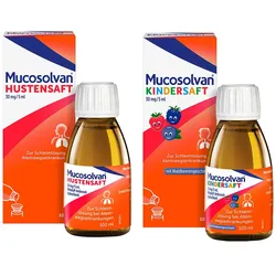 MUCOSOLVAN HUSTENSAFT +MUCOSOLVAN KINDERHUSTENSAFT 200 ml