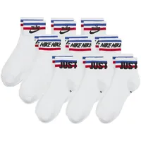 Nike Everyday Essential Knöchelsocken Black/White/Game Royal/University Red 42-46