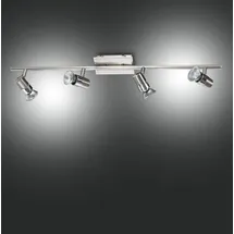 Fabas Luce Alice 4-flg. Metall Nickel satiniert