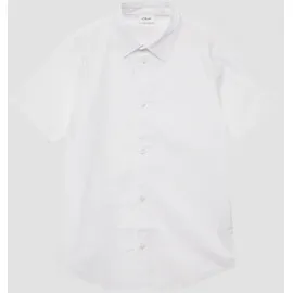 s.Oliver Kurzarmhemd im Slim Fit - weiß - 134/140