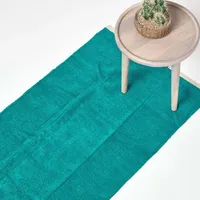 Homescapes HANDWEBTEPPICH-LÄUFER Chenille 66/200 cm