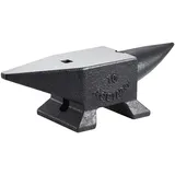 Vevor Schmiedeamboss 55HRC Stahl Schmiede Werkzeug 35, 3x11, 3x16cm Amboss mit einer Arbeitsfläche von 355x110mm, Abflachen Schmieden und Formen Metall, Cast Iron Anvil 22 LBS, Schwarz & Grau