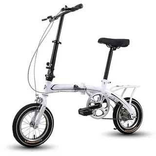 Kcolic 12 Zoll Klapprad, Kompaktes Citybike, Für Studenten Und Erwachsene, Leichtes Mini Klapprad Für Die Arbeit Fahrrad F,12inch