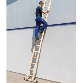 MUNK GMBH Holz-Anlegeleiter 14 Sprossen