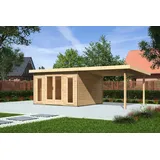 Karibu Rabensee 2 SET 3,30 x 2,24 m Beige