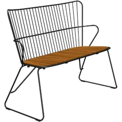 HOUE PAON Bank Bambus/Stahlgestell - Black