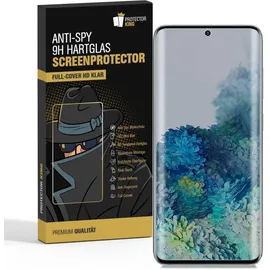 PROTECTORKING Blickschutz 9H Panzerhartglas für Samsung Galaxy S20