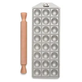 Marcato Ravioli Maschine silber