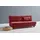 Ell + Ell Schlafcouch Polyester 2-Sitzer Rot
