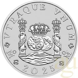 1 Unze Silbermünze Australien Proclamation Coin - Pillar Dollar 2025