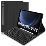 Tastatur Schutzhülle für Samsung Galaxy Tab S9 FE 10,9 Zoll / Tab S9 11 Zoll 2023, Italienische QWERTY-Tastatur, Slim für Samsung Tab S9 FE Tastatur Hülle, Hülle mit Stifthalter für Samsung S9 FE /