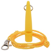 ACME Hundepfeife No. 210,5 + GRATIS Pfeifenband | Hörbar für alle Hund - laut und weitreichend | Für professionelles Rückruf Hundetraining (Yellow)