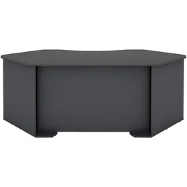 MID.YOU Eckschreibtisch, Anthrazit, B/H/T: ca. 198x76x85 cm, FSC Mix, Stauraum, Arbeitszimmer, Schreibtische, Eckschreibtische