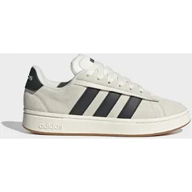 adidas Grand Court Alpha Herren Weite E Weiß/Beige/Schwarz 43 1/3
