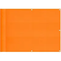 vidaXL Windschutz 75 x 700 cm Orange Polyester