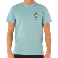 Rip Curl SEARCH ICON T-Shirt 2025 blue lagoon -