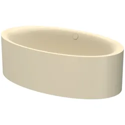 Bette oval Badewanne „BetteEve Oval Silhouette“ 180 × 100 cm in Cream
