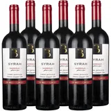 Syrah Barrique Terre Siciliane IGT "Bertoldi" Rotwein Sizilien trocken (6 x 0.75l)