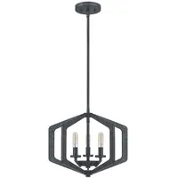 Elstead Lighting Hängeleuchte Pendellampe Deckenleuchte Lampe 3 Flammig Stahl Esszimmerlampe