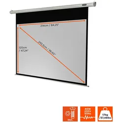 celexon Leinwand Motor Economy 220 x 124 cm