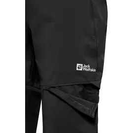 Jack Wolfskin Hikeout Zip Off Hose Schwarz 40