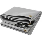 Nemaxx Abdeckplane 1,5 x 3 m Grau