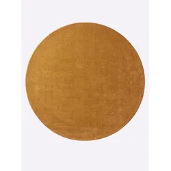 Teppich HEINE HOME Gr. 5, braun (zimt), B:160cm H:15mm L:230cm, Wolle, Teppiche