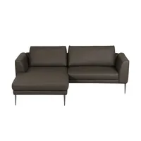U N O Sports uno Ecksofa Savona ¦ braun ¦ Maße (cm): B: 220 H: 83 T: 180.0