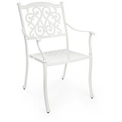 Bizzotto Gartenstuhl »Ivrea«, Metall, 4-teilig - weiss
