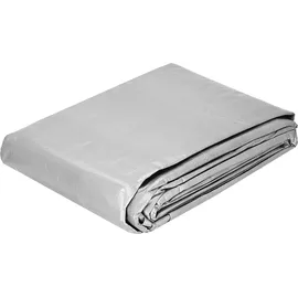 SPRINGOS Abdeckplane 3 x 5 m Grau