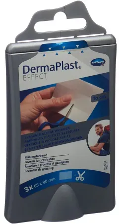 Hartmann DermaPlast Effect Blasenpflaster 65x90mm Stück 3