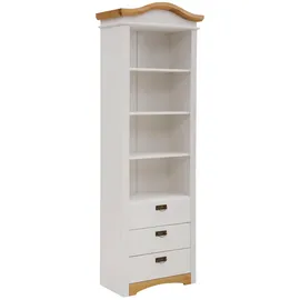 OTTO home Konrad Regal 73 x 207 x 38 cm Weiß/Honigeiche
