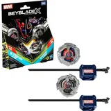 Beyblade X Marvel Collab Spider-Man 3-60F vs. Venom 3-80N Multipack Set