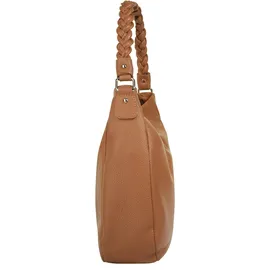 Samantha look Henkeltasche Leder Brown