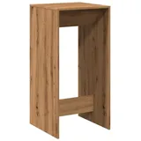 vidaXL Bartisch Artisan-Eiche 51x50x103,5 cm Holzwerkstoff