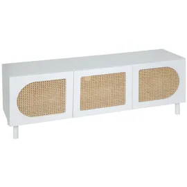 Atmosphera Fernsehkommode 140 x 41,7 x 50 cm Weiß MDF
