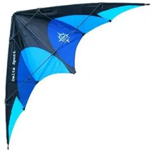 Elliot Delta Sport Zweileiner Lenkdrache blau/schwarz (1013511)