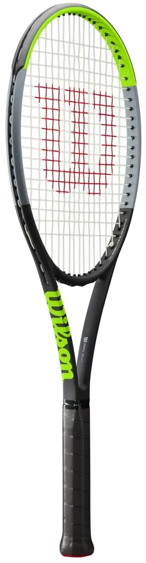 Wilson Tennisschläger Blade v7.0 98in/305g/16x19/Turnier schwarz/grün - unbesaitet -